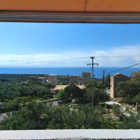 θέα στα Semesterbostad Álika